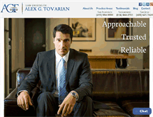 Tablet Screenshot of agt-lawyers.com
